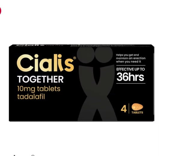 Cialis Together 10mg Tablets - Tadalafil - 4 Tablets