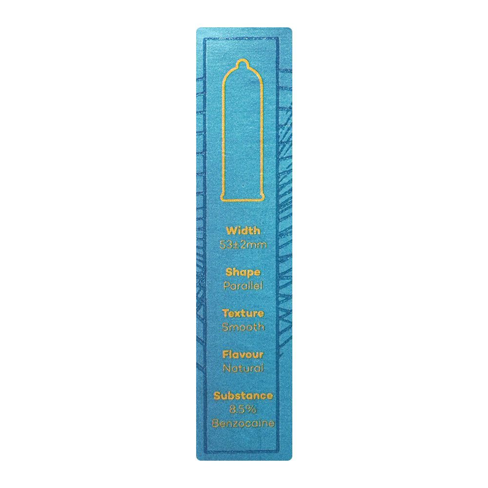 Pulse Delay Premium Condoms, 3-Pack