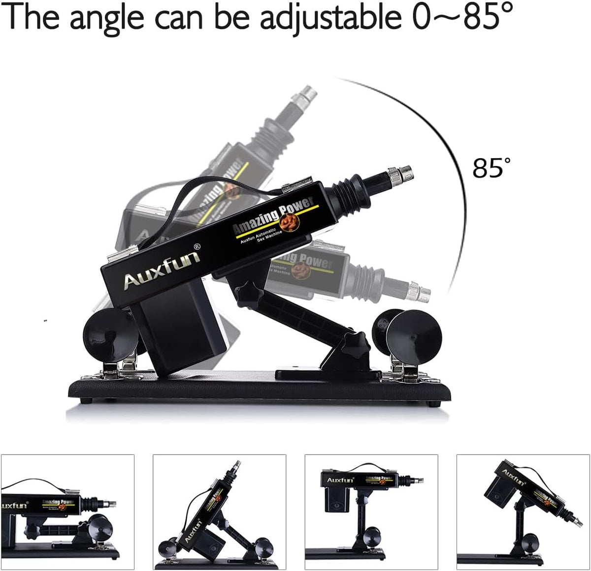 Sex Machine Dildo Machine with Realistic Dildo,Fuck Machine for Women with 3XLR Connector,Thrusting Sex Machine for Man,Adult Toys Sex Toy with 8 Accessories