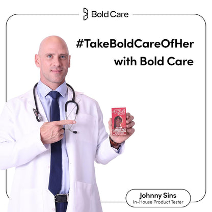 Bold Care 404 All-In-One Multi-Flavour Condoms Pack - 2 x 5 Assorted condoms in each pack - (Pack of 3)
