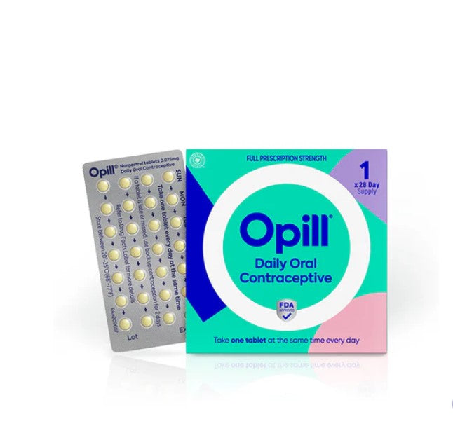 Birth control Opill Daily Oral Contraceptive Pill