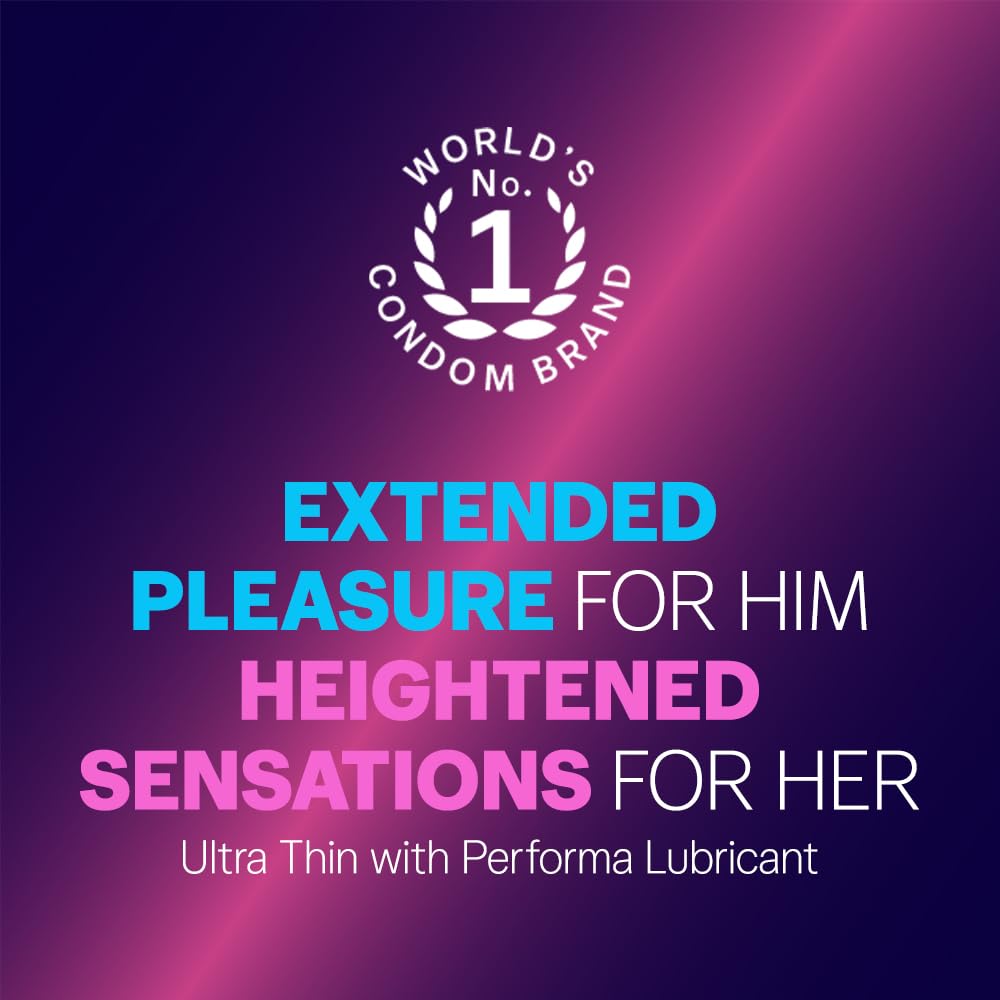 Durex Extra Time Ultra Thin Condom 10 Count
