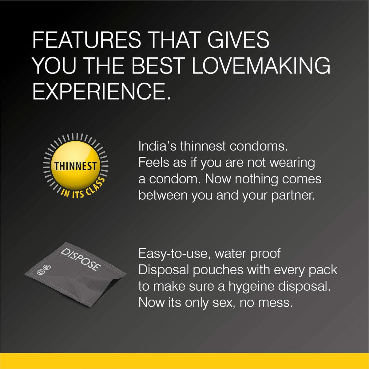 Skore Skin Thin, Timeless and Zig Zag Condoms - 3 Packs (10 pieces per pack)