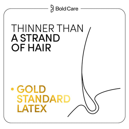 Bold Care Mutual Pleasure Dotted (576 Dots), Ribbed & D-LAY Condoms (Pack of 10) Ultra thin with benzocaine & menthol lubrication 60 Microns Comes with Disposable pouch Gold Standard Latex