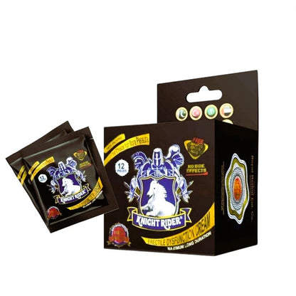 Knight Rider Erectile Dysfunction Cream (12 Condoms)