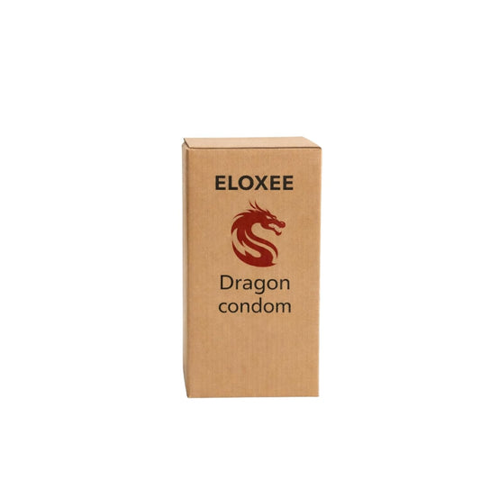 Premium Size Silicone Dragon Condom for Men 6 Inch – Big Size Textured Condom – Skin-Friendly Silicone – Comfortable Fit – Single Piece Personal Protection