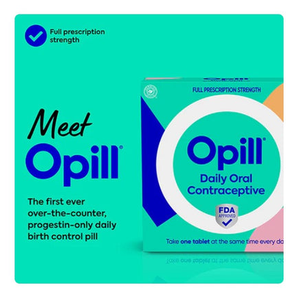Birth control Opill Daily Oral Contraceptive Pill