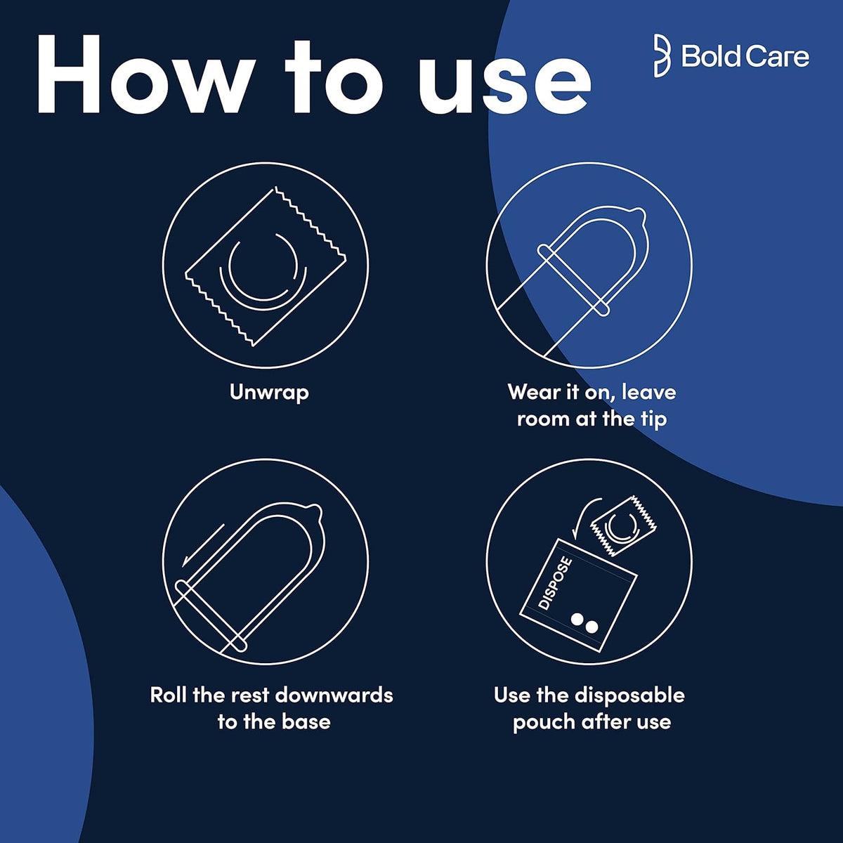 Bold Care Multi-textured Condoms (Pack of 1)